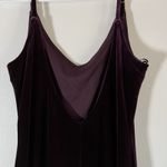 Michaelangelo Vtg  Formal Maxi Dress Evening Gown Velvet 90s Whimsy Goth burgundy Photo 6