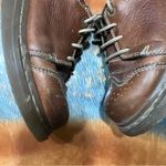 Dr. Martens Vintage  Brown Leather Wingtip Oxfords size 6 air ware preppy grunge Photo 6