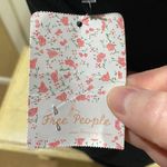 Free People  Sexy Black Dress Asymmetrical Small Photo 4