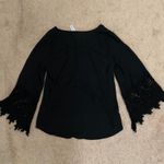 Society Girl Black Long Sleeve Photo 1