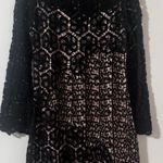 Yoana Baraschi Crochet Lace Fusion Cocktail Dress Photo 2