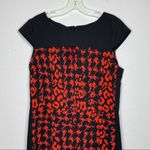 Voir Voir‎ Dress Black Red Size 8 Photo 4