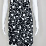 Daniel Rainn  black and‎ white floral print dress, women's size M Photo 0