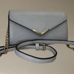 Urban Expression Urban Expressions Hester Crossbody, Vegan Leather Color:‎ Dove Grey Photo 0