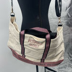 Victoria's Secret Brand new victoria‎ Secret overnight bag cream pink and black Photo 0