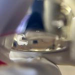 Gucci New Sterling Silver 925 Logo Cutout Ring - Authentic G Logo Ring/6.75 Photo 8