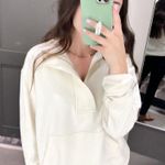 A New Day Quarter-Zip Sweatshirt Size Large Photo 0