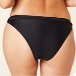 ANDIE  Swim The Riviera Bikini Bottom Belted Stretch Black L Photo 1