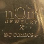 nOir Jewelry x DC Comics Pop Art Long Gold Necklace Photo 5
