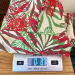 Vintage Y2K Gap Stretch Tropical Floral Print Strapless Dress Women’s Size 6 Red Photo 11