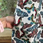 Talbots Women's Butterfly Novelty Print Sleeveless Dress Size 8 Photo 5