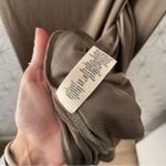 Free People  Olive Stretch Midi Skirt Photo 6