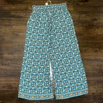 Max Studio NWT Floral Print  Swim Coverup Pants Photo 1