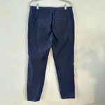 J.Crew Womens Size 8 Dark Blue Casual Dress Pants Straight Leg Stretch Photo 3