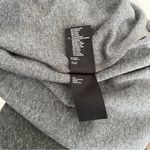 COS NWT Grey Wool Blend Dress with Attached Scarf, Size L Photo 6