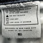 AYR  The Pop Jeans Straight Ankle Raw Hem Frayed High Waisted Bomba Blue 33" Photo 4