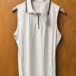 Vineyard Vines NEW  Sleeveless Collared Polo Shirt Top Golf Cart Print Large NWT Photo 9