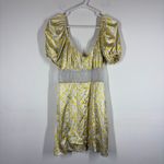 For Love & Lemons Daffodil Mini Dress Size Large Photo 4