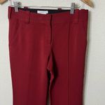 ALC Frank ALC Lawrence Burgundy Wide Leg Trouser Pants Womens Size 4 Photo 2