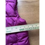Old Navy  Frost Free Women Size Large Regular Puffer Vest Pink Zip Preppy Winter Photo 4
