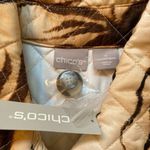 Chico's Tiger-Print Quilted Jacket Size 4 NWT Photo 4