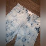 MOTHER Superior | The Insider Ankle Fray In A Tizzy Tie Dye Jeans Summer denim Blue Size 12 Photo 4