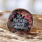 NWT His Mercies Scripture Bracelet Photo 0