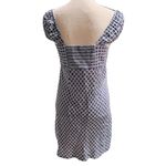 Madewell  Cap-Sleeve Button-Front Mini Dress in Geometric Print size 6 NWT Photo 7