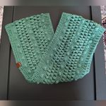 Handmade  Bobble Scarf Mint Green Photo 1