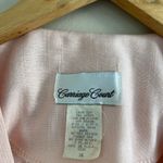 Vintage Carriage Court Pink Blazer Top Sz L/XL, Lightly Structured, USA Made Size L Photo 1