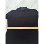 Nordstrom Vintage Velvet Mock Neck Size XL Black Minimalist Intimates Lounge Photo 11