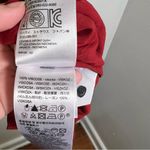 Levi's Levi’s Short Sleeve Button Down Blouse Red Black Bird Print S Photo 8