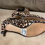 Clarks Leopard Print Ankle Boots Size 8 – Pointed Toe Slip-On Booties Photo 4