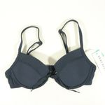 Seafolly NWT  Inka Rib Sweetheart Bustier in Indigo Photo 1