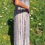 Blue And Tan Tiedye Maxi Dress Size XS Photo 3