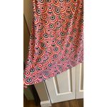 Lands' End Cap Sleeve Twist Front Umbrella Print Dress Size 1X Photo 3