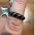 LOT of 9 Costume Jewelry Women's Rings Boho Statement Vintage Assorted Black Photo 1