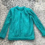 The Italian Mob Vintage Knit Cardigan Teal Large Photo 3