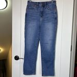 Madewell  Curvy Stovepipe Jeans Medium Wash Fitted Hourglass High Waisted 28x29 Photo 1