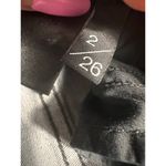 Parker Smith  Grey Skinny Jeans Size 2 / 26 Raw Hem Ankle Photo 3