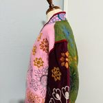 ZARA  Multicolored Bohemian Hippie Embroidered Long Sleeve Cotton Jacket Sz M Photo 10