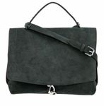 Rebecca Minkoff Stella Suede & Leather Satchel Photo 0