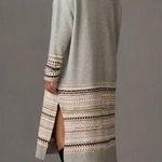 Anthropologie Daily Practice Size L Knit Sweater Dress Striped Green Size L Photo 1