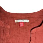 Marine layer  Jamie Short Sleeve Mini Dress in‎ Barn Red Photo 6