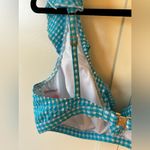 Lilly Pulitzer ‎ Blue White NWOT Women’s Aelin Crinkle Gingham Bikini Top Size 10 Photo 10