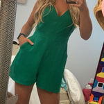 Sugar Lips Green Romper Photo 0