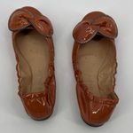 See By Chloe Y2K Pattent Leather Ballet Flats Sz 6.5 Bow Zipper Glam Coquette Photo 3