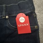 Spanx Flare Jeans XS Petite Midnight Shade Dark Wash Pull On Shaping High Rise Photo 6