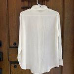 ZARA  long sleeve off white shirt size XS  Photo 3