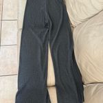 ZARA Charcoal Cozychic Ribbed Knit Lounge Pants. Size L Photo 10